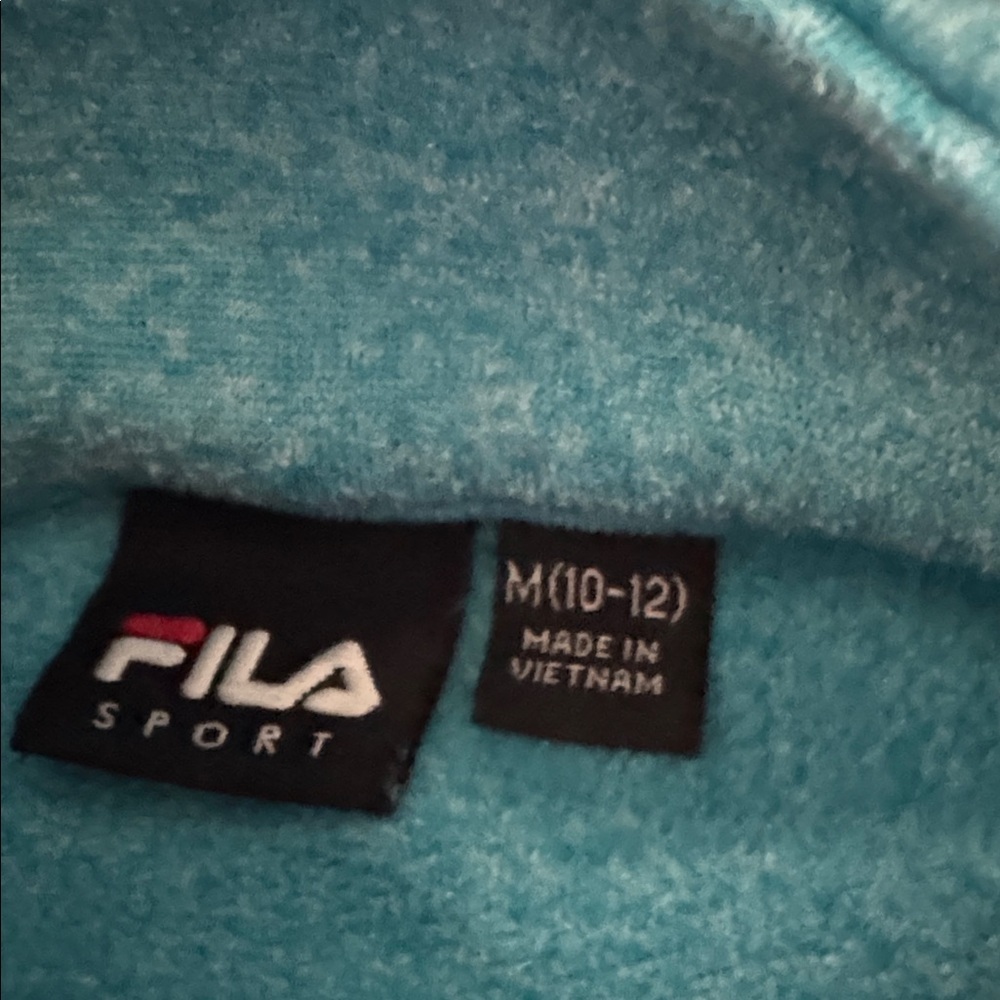 FILA Hooded Half-Zip Pullover - Picture 2 of 2
